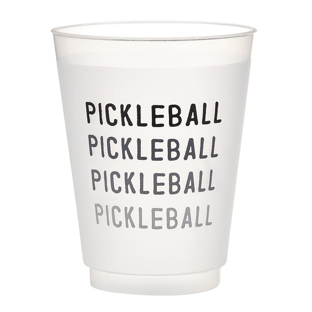 Pickleball Frosted Cups