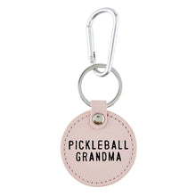 Load image into Gallery viewer, Pickleball Leather Keychain

