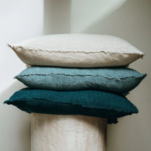 Load image into Gallery viewer, Lina Linen Pillow Artic Blue
