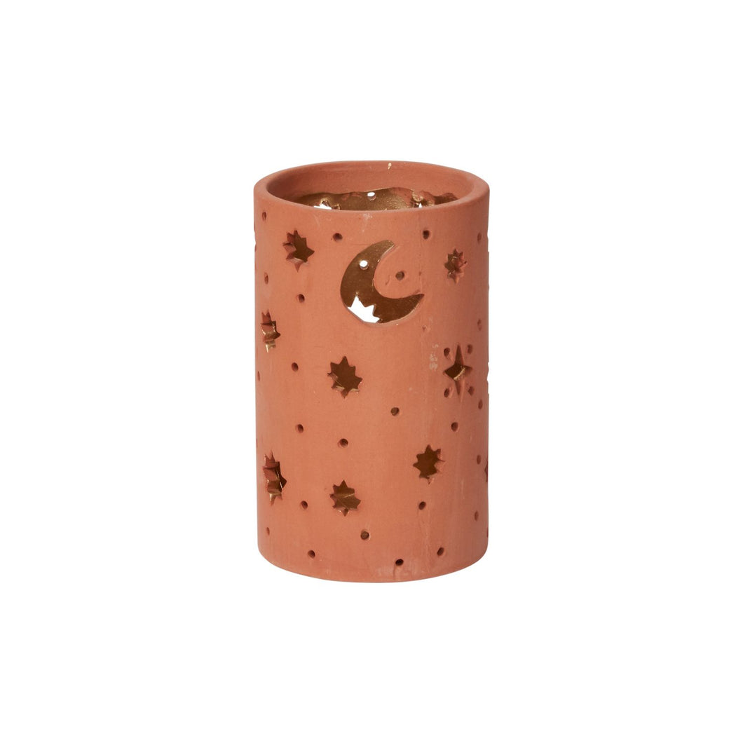 Fall Starry Night Candle Holder
