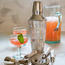 Load image into Gallery viewer, Shell Mosiac Cocktail 
Shaker
