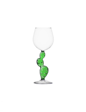 Load image into Gallery viewer, Green Desert Cactus Wine Glass
