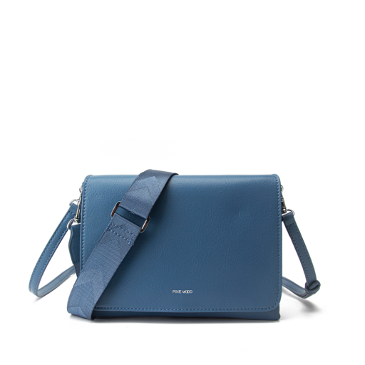 Gianna Crossbody Bag in Muted Blue